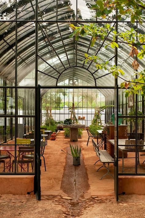 green house tea house - Greenhouse Living, Greenhouse Cafe, Dutch Farms, Conservatory Greenhouse, Greenhouse Plans, Magic Garden, Garden Greenhouse, Kew Gardens, Greenhouses