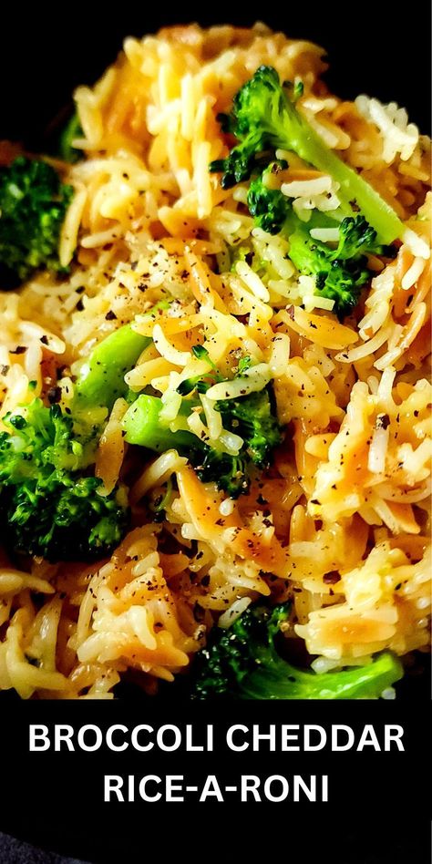 Broccoli au gratin rice a roni, is a combination of two very tasty dishes i.e. 'broccoli au gratin' and 'rice a roni'. Adding carbs i.e. rice and orzo to the combination of broccoli and cheddar cheese makes this easy side dish even more delicious. You can make this homemade rice a roni in just 35 minutes with 9 basic ingredients. Gluten Free Rice A Roni, Ricearoni Casserole, Rice Roni Recipes, Broccoli Rice Recipes, Broccoli Cheddar Rice, Broccoli Au Gratin, Ricearoni Recipes, Homemade Rice A Roni, Cheddar Rice