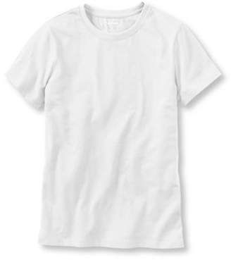 L.L.Bean Carefree Unshrinkable Tee #plus #tops #women Knit Tops, Supima Cotton, Women's Shirts, White Tee, Ll Bean, L L Bean, Pima Cotton, Cotton Tee, Women Long Sleeve