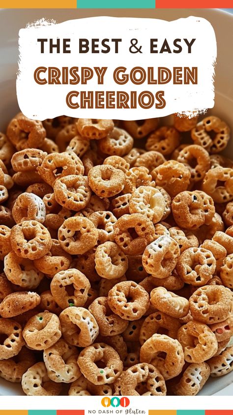 Crispy Golden Cheerios Homemade Cheerios Recipes, Plain Cheerios Recipes, Cheerios Snack Mix Recipes, Buttered Cheerios, Cheerios Snacks, Diy Cereal, Cheerios Recipes, Best Spaghetti Recipe, Fun Appetizers