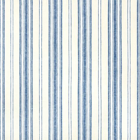 Lee Jofa Fabric, Lee Jofa, Navy Fabric, Drapery Hardware, Fabric Houses, Cole And Son, Striped Fabrics, Drapery Fabric, Custom Bed