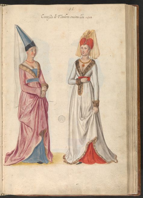 13 Century Fashion, Late Middle Ages Fashion, Vintage Princess Aesthetic, 1400s Fashion, 15th Century Fashion, 15th Century Clothing, Middle Ages Clothing, Model Sketch, Early Middle Ages