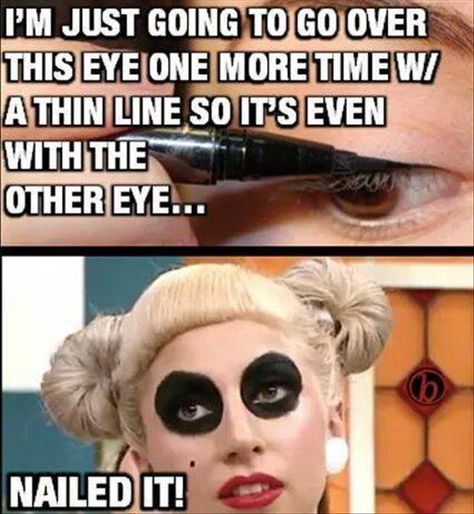 30 Hilarious Makeup Memes That Are Way Too Real | SayingImages.com Funny Makeup Memes, Makeup Memes, Makeup Humor, Humor Mexicano, Cool Captions, Can't Stop Laughing, Laughing So Hard, Bones Funny, Make You Smile