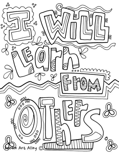 Growth Mindset Coloring Pages from Classroom Doodles Flower Classroom, Growth Mindset Coloring Pages, Classroom Doodles, Flower Bulletin Boards, Coloring Quotes, Teaching Growth Mindset, Board Classroom, Mindset Activities, Growth Mindset Activities