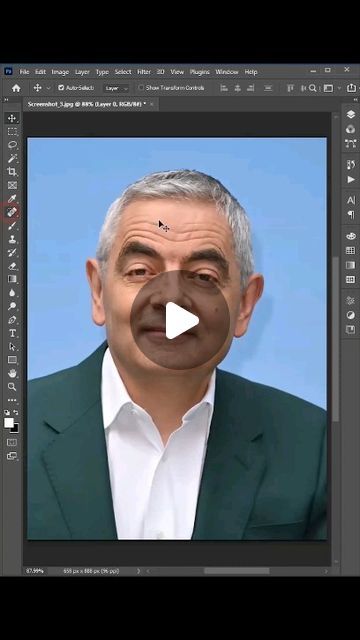 Kuldeep Saroj on Instagram: "Remove Forehead Line Easy Photoshop Tutorial #kukkgraphic #shorts  #youtubeshorts #youtube #short #shortvideo #shortvideos #viral #viralvideo  #viralvideos  #photoshop  #adobephotoshop  #forehead  #removeforehead #foreheadline #backgroud  #photoshop  #remove   youtube.com/@kukkgraphic" Photoshop 2023 Tutorial, Easy Photoshop Tutorials, December 30, Photoshop Tutorial, Viral Videos, Adobe Photoshop, Photoshop, On Instagram, Instagram