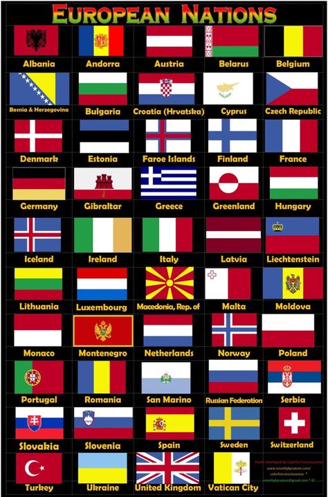 European Nations Flag Poster. World Flags Poster - Etsy Australia Un Flag, Asian Flags, World Country Flags, Us States Flags, European Flags, World Flags, Flags With Names, Dream Library, National Dish