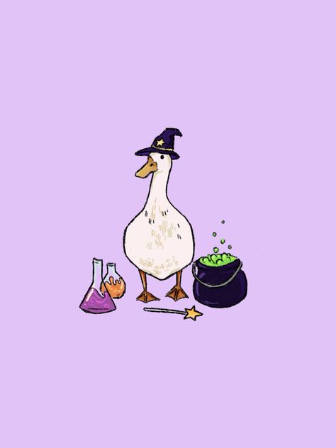 Halloween wallpaper duck Goofy Phone Wallpaper, Halloween Duck Drawing, Halloween Duck Wallpaper, Duck And Frog Wallpaper, Silly Goose Wallpaper, Funny Halloween Backgrounds, Duck Art Wallpaper, Funny Duck Wallpaper, Goose Background