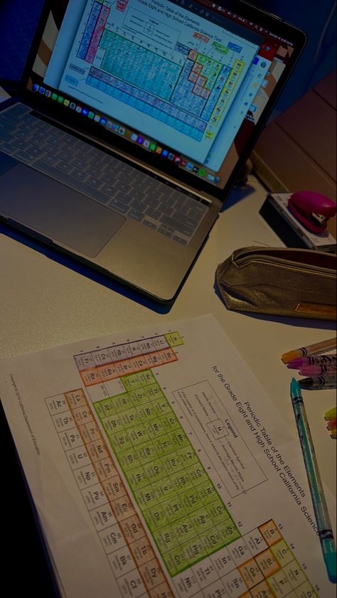 Mendeleev Table Aesthetic, Chemistry Aethstetic, Chemistry A Level Aesthetic, Gcses Aesthetic, Studying Chemistry Aesthetic, Romanticized Studying, Stoichiometry Chemistry, Aesthetic Chemistry, Chemistry A Level