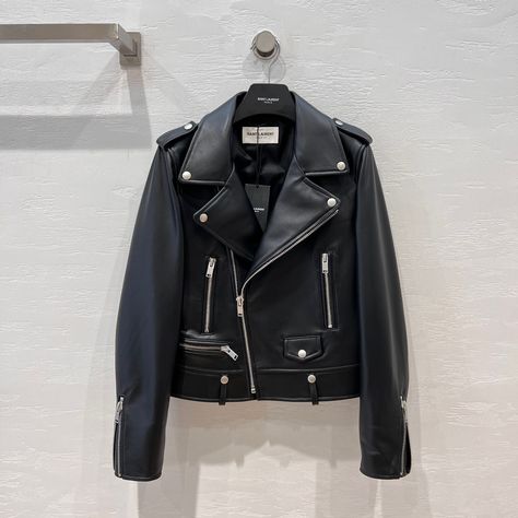 Saint Laurent Leather Jacket, All Saints Leather Jacket, Motorcycle Leather Jacket, Leather Jacket Women, Motorcycle Leather, Leather Motorcycle Jacket, Samhain, Jacket Women, Gravity Falls