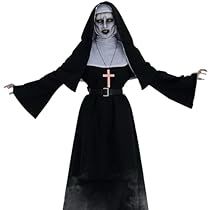 Black Virgin Mary, Scary Nun, Nun Cosplay, Nun Costume, Ghost Halloween Costume, The Nun, Horror Costume, Halloween Costumes For Women, Women Costumes