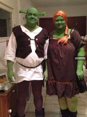 DIY Shrek Princess Fiona Costume | maskerix.com Diy Shrek Costume, Princess Fiona Costume, Shrek Costume Diy, Shrek And Fiona Costume, Shrek Halloween, Fiona Costume, Shrek Costume, Costume Accessories Diy, Princess Fiona