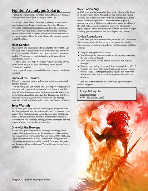 5e Fighter Archetypes, Fighter Archetype 5e, Fighter Subclass 5e, Fighter Archetype, Dnd Madness, Dnd Archetypes, Dnd Subclasses, Character Customization, Dnd Character Sheet