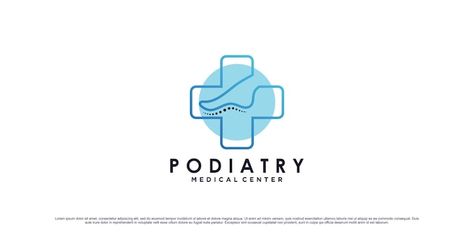 Podiatry Logo, Business Card Template Design, Medical Center, Business Card Design, Design Template, Premium Vector, Graphic Resources, Business Card, Card Design