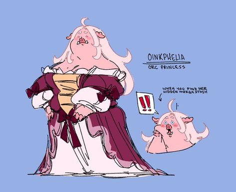 Dom on X: "A quick redesign of the fair maiden Oinkphelia before commission work. https://t.co/2QgPlm8XGe" / X Fair Maiden, Demi Human, The Fair, Character Design, Human, Twitter, Art