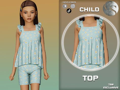 The Sims Resource - Child SET 433 - Top Sims 4 Wedding Dress, Sims 4 Cc Kids Clothing, Sims 4 Studio, Sims 4 Children, Farm Clothes, Sims 4 Toddler, Sims 4 Cc Packs, Sims 4 Game, Sims 4 Clothing