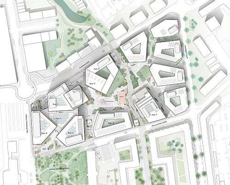 Campus Plan, University Plan, Masterplan Architecture, College Architecture, Urban Design Diagram, Urban Design Architecture, Campus Design, Urban Design Concept, Urban Design Plan