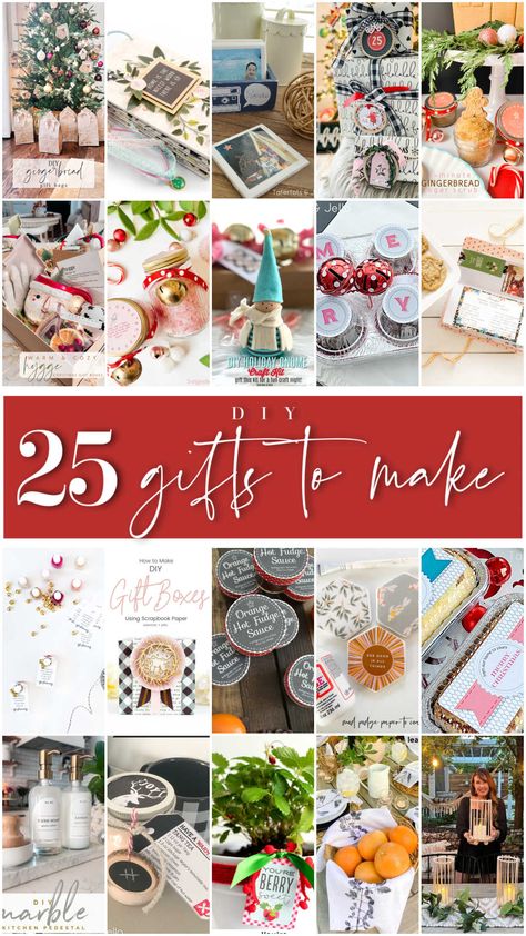 25 DIY Gift Ideas to Make! Easy DIY gift ideas that are perfect for the holidays, along with tutorials and tips to create thoughtful handmade presents for everyone in your life. 25 DIY Gift Ideas to Make! Welcome! If you’re visiting from the Get Organized HQ online event, I’m so glad you stopped by!! Thanks...Read the Post Eos Diy, Candy Bar Bouquet, Candle Dipping, Gingerbread Gifts, Hygge Christmas, Gingerbread Diy, Diy Marble, Grilling Gifts, Easy Diy Gifts