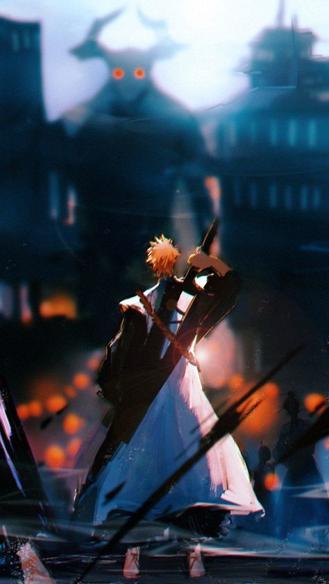 Bleach Ichigo Bankai, Ichigo Kurosaki Wallpaper, Bleach Pictures, Kuchiki Byakuya, Ichigo Y Rukia, Bleach Anime Ichigo, Bleach Anime Art, Kurosaki Ichigo, Bleach Fanart