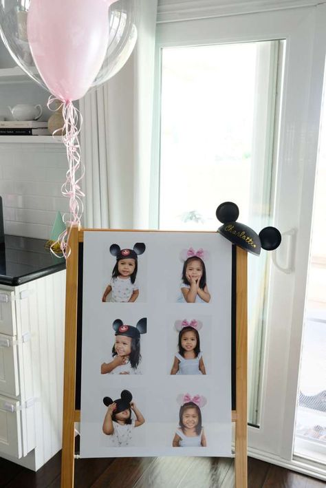 Disney 1st Birthday Photoshoot, 2nd Birthday Disney Theme, Vintage Disney Theme Party, Disneyland Party Games, Disneyworld Birthday Party, Pastel Disneyland Party, Disneyland Party Ideas, Disney World Birthday Party Theme, Pastel Disney Party