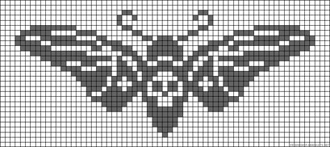 Modele Pixel Art, Easy Perler Bead Patterns, Graph Crochet, Filet Crochet Charts, Diy Perler Bead Crafts, Pixel Crochet, Pixel Art Grid, Tapestry Crochet Patterns, Pixel Pattern