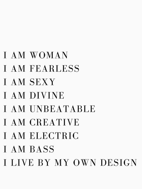 I Am My Dream Woman, I Am The Prize, Quotes For Edits, Fearless Song, I Am Divine, Divine Design, My Year, English Class, 2025 Vision