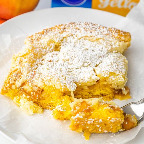 Ooey Gooey Butter Cake Recipe, Apple Butter Cake, Ooey Gooey Cake, Ooey Gooey Butter Cake, Delish Cakes, Gooey Cake, Boxed Cake Mixes Recipes, Baking Products, Pie Bites