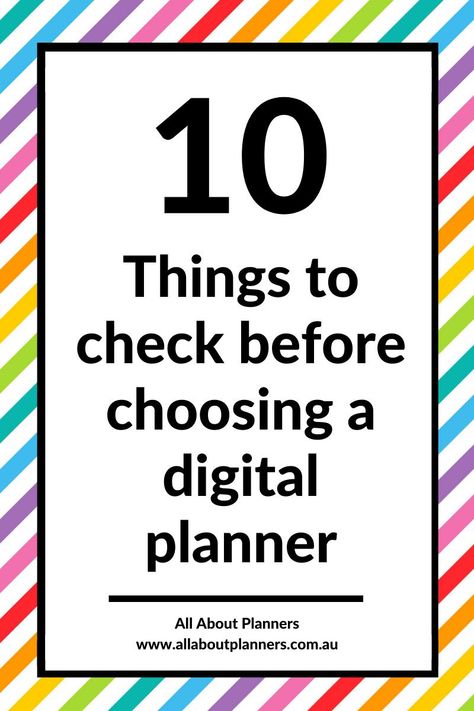 10 things to check before choosing a digital planner cost ipad trello asana which one is right for you students list apps for iphone best digital planning apps Administrative Assistant Organization, Iphone Planner, Best Digital Planner, Grade Tracker, Digital Recipe Book, Planner Apps, Planner Review, Planning Apps, Discbound Planner