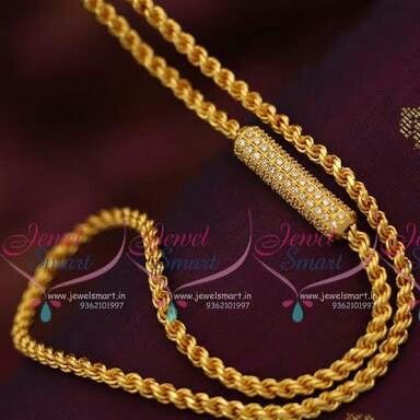 South indian mangalsutra chain Mangalyam Chain Designs, Thali Mogappu Designs, Thali Kodi Designs Gold, Mugapu Thali Chain, Thaali Chain Designs Gold, Thali Chain Designs Gold, Thali Kodi, Thali Chain, Mangalsutra Chain