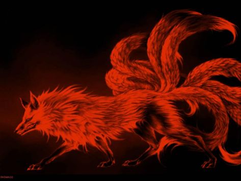 demon fox Nine Tailed Fox Naruto, Fox Demon, Cunning Fox, Demon Aesthetic, 9 Tails, Kitsune Fox, Nine Tailed Fox, Werewolf Art, Anime Head