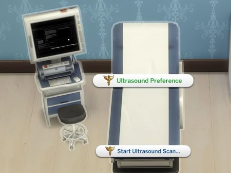 Child Birth Mod - Ultrasound Update(Get to work is required) | Patreon Sims 4 Real Birth Mod, Sims 4 Ultrasound Machine, Sims 4 Ultrasound Cc, Sims 4 Cc Ultrasound Mod, Sims 4 Functional Hospital, Sims 4 Birth Mods, Pandasama Childbirth Mod, Ultrasound Mod Sims 4, Period Mod Sims 4 Cc