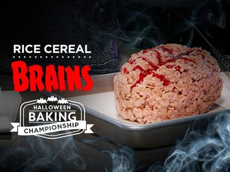 Learn how to make these spooky brain treats, and tune in to Food Network's Halloween Baking Championship starting on Monday October 5 at 9|8 c for more ghoulish baking ideas. Halloween Themed Drinks, Tortilla Soup Easy, Halloween Dip, Rice Krispies Treat, Chicken Pumpkin, Easy Rice, Maple Pumpkin, Halloween Party Ideas, Fall Stuff