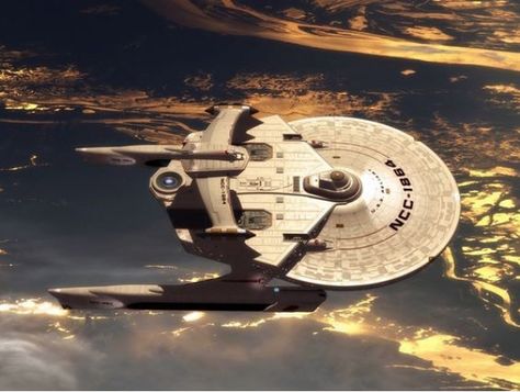 Cool fan art pic.  USS Reliant, NCC-1884.  #StarTrek Uss Reliant, Sience Fiction, Star Trek Wallpaper, Ncc 1701, Star Treck, Star Trek Ii, Space Technology, United Federation Of Planets, Starfleet Ships