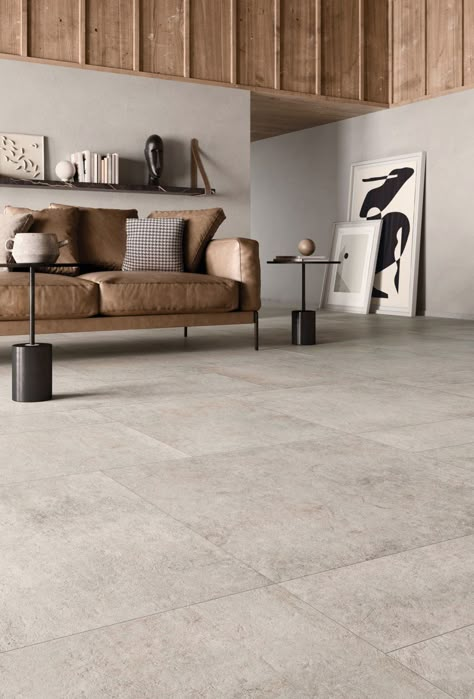 Stone Flooring Living Room, Modern Floor Tiles, Living Room Floor Tiles, Room Floor Tiles, Flooring Living Room, Floor Tiles Design, Tiles Living Room, Tile Floor Living Room, Floor Living Room