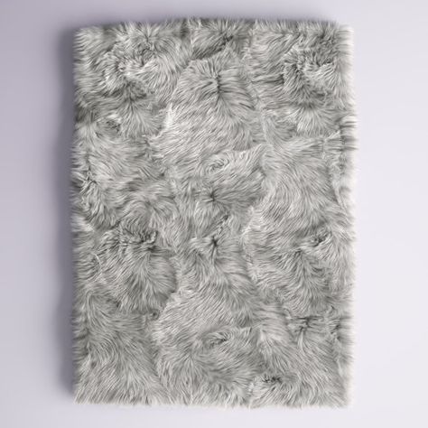 Wayfair | Faux Fur Area Rugs You'll Love in 2024 Fluffy Area Rug, Store Pics, Geometric Box, Faux Fur Area Rug, Faux Sheepskin Rug, Fur Carpet, Fur Texture, Blue Grey Rug, Fur Rug