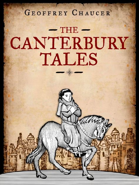 Free Book Notes- The Canterbury Tales by Geoffrey Chaucer http://www.studymode.com/canterbury-tales-notes/ The Canterbury Tales Book, Chaucer Canterbury Tales, Literature Student, Sir Gawain, Literature Notes, The Canterbury Tales, English Literature Notes, Geoffrey Chaucer, House Library