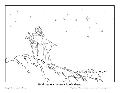 Free Abraham Trusted God Bible Activities on Sunday School Zone Abraham Coloring Page, Gods Promise To Abraham Craft, Abraham Bible Crafts, God's Promise To Abraham, Childrens Bible Activities, Printable Bible Activities, Gods Promise, Sunday School Coloring Pages, Star Coloring Pages