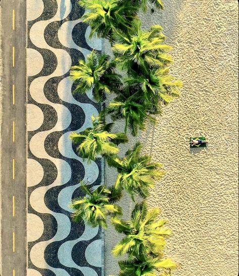 Copacabana Beach, Brazil Travel, Bossa Nova, Beach Living, Aerial View, Luxury Travel, Beach Day, Rio De Janeiro, South America