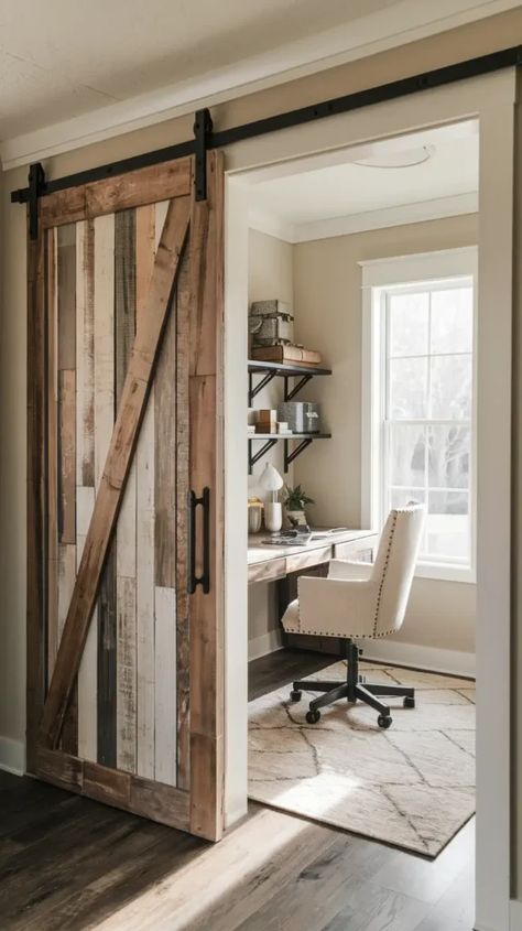 13 Creative Small Home Office Ideas Micro Office Ideas Small Spaces, Rustic Farmhouse Office, Farmhouse Home Office Ideas, Farmhouse Home Office, Rustic Home Office, Small Home Office Ideas, Rustic Home Offices, Rustic Office, Farmhouse Office