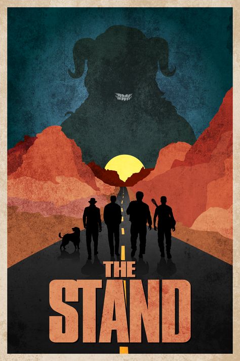 The Stand Fanart, The Stand Stephen King Art, The Mist Stephen King, Stephen King Poster, Sk Tattoo, Stephen King The Stand, Stephen King Tattoos, The Stand Stephen King, Stephen King Film