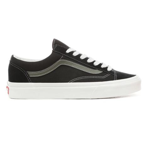 Black Vans Shoes, Vans Vintage, Sneakers Vans, Vintage Sport, Vans Style, Black Vans, Men's Vans, Sport Style, Vans Black