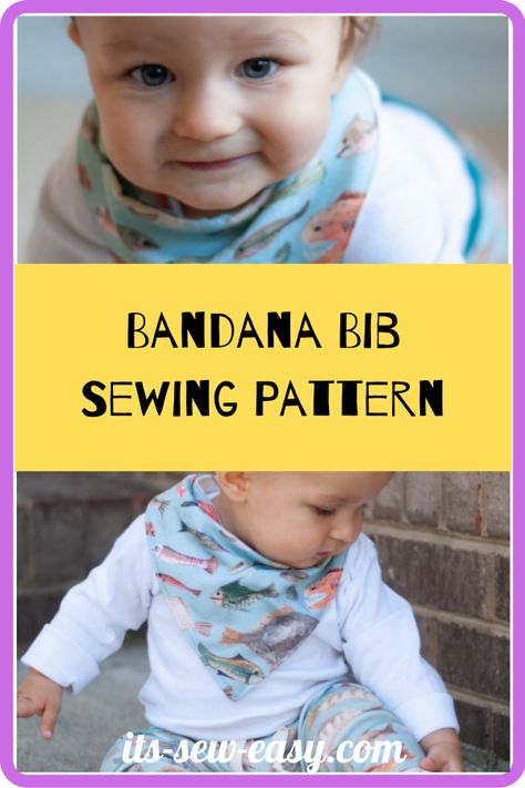 With a bandana bib, you can make drooling cooling and add a touch of class for your little one. The bibs are easy to make and use and come with a hook and loop option or snap fasteners. You can make the bib for a baby or toddler and the pattern covers both variations. The pattern also has a free contoured burp cloth pattern which is perfect when you want to make coordinated sets. #babybibpatterns#sewingpatterns#bandanapatterns#babysewingpatterns#sewingforbabies Burp Cloth Pattern, Bib Sewing Pattern, Coordinated Sets, Contoured Burp Cloth, Burp Cloth Patterns, Beginner Sewing Patterns, Cloth Pattern, Bib Pattern, Infant Car Seat Cover