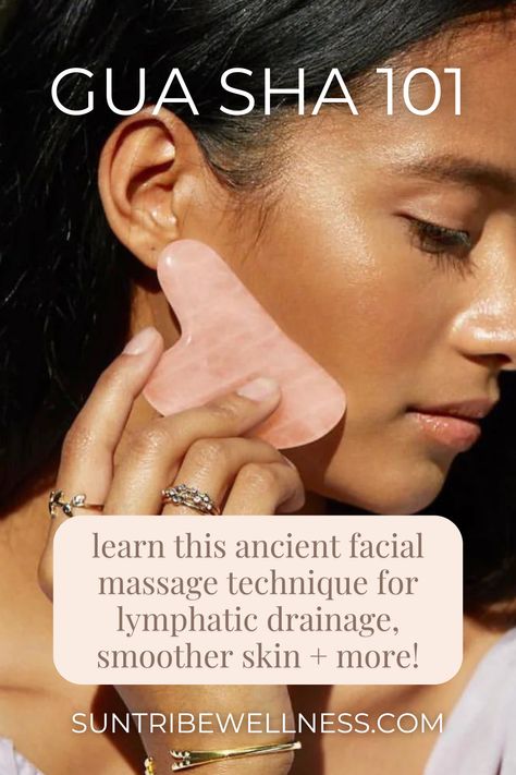 Discover the revitalizing power of Gua Sha with our comprehensive guide! This ancient Chinese practice isn't just a beauty secret—it's a holistic approach to improving circulation and enhancing lymphatic drainage for visibly smoother, more radiant skin. Whether you're a beginner or looking to refine your technique, our tips and tricks will help you master the art of Gua Sha for optimal skin health and natural glow. #GuaSha #SkincareRoutine #NaturalBeauty #WellnessJourney #HealthySkin Psoriatic Skin, Guasha Face, Gua Sha Technique, Gua Sha Routine, Anti Aging Massage, Facial Exercise, Facial Massage Techniques, Improving Circulation, Facial Tools