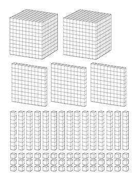 Place Value Coloring Sheet Free, Place Value Blocks Printable, Free Place Value Worksheets 2nd Grade, Place Value Bingo 2nd Grade, Place Value Blocks, Base 10 Blocks, Base Ten Blocks, Math Place Value, Math Graphic Organizers