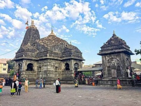 Trimbakeshwar Jothirlingam Temple - Nasik. https://renghaholidays.com/packages *For enquiries 24/7 assit*  +91 770 889 4141   *Rengha Holidays Tourism Private Limited*  Theni. Dindigul. Madurai . Sivakasi. Kovilpatti . Mayiladuthurai .  www.renghaholidays.com #tour #travel #vlog #holiday #trip #enjoyment #hotel #boating #tourism  #tourpackages #summer #holidaypackages #travelphotography #vlogger #beach #trekking #trekkingindia #surfing #skiing #honeymoon  #devotional  #TempleTourism #templetour Trimbakeshwar Jyotirling, Trimbakeshwar Temple, Godavari River, Shiva Temple, Temple Architecture, Two Rivers, Hindu Temple, Indian Paintings, Happy Travels