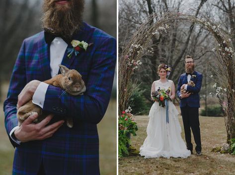 Peter Rabbit Inspiration Bunny Wedding, Best Wedding Pictures, Rabbit Wedding, Animal Wedding, Wedding Pictures Ideas, Sleeping Bunny, Easter Wedding, Bride Photoshoot, Beauty Photoshoot