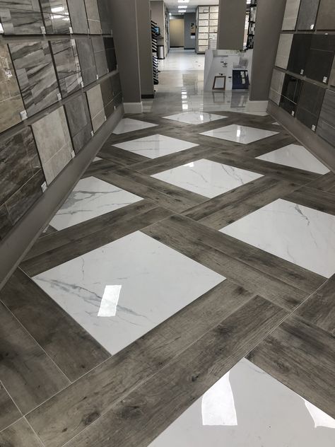 Floor Tile Patterns Layout, Tiles Design For Floor, Living Room Tiles Design, Bedroom Floor Tiles, Room Tiles Design, Floor Tiles Design, Wood Floor Design, Dining Room Floor, Furniture Architecture