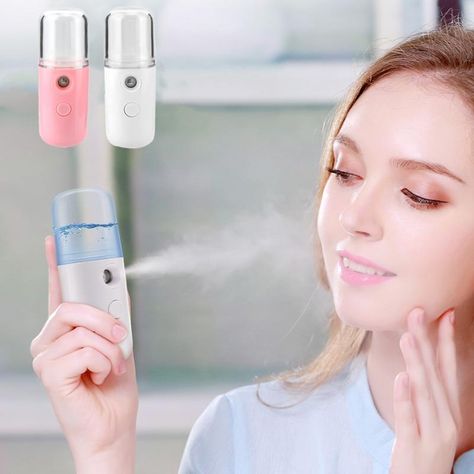 Nano Mist Sprayer Mist Diffuser, Mini Milk, Mini Facial, Water Mist, Facial Steamer, Facial Spray, Air Humidifier, Facial Mist, Face Hydration