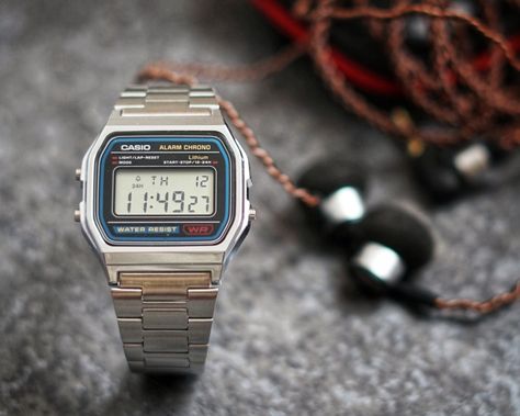 Casio A158wa-1, Casio 158 Wa, Casio F91w, Retro Watches, Minimalist Wardrobe, Watch Collection, Vintage Vibes, Casio Watch, Fashion Inspiration