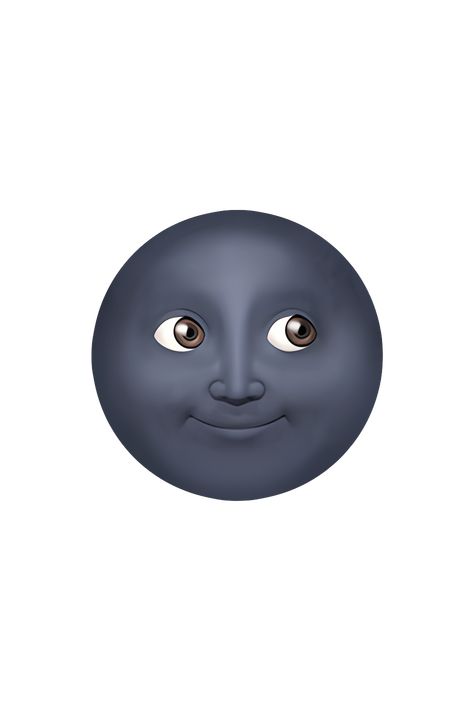 The 🌚 New Moon Face emoji depicts a black circle with two white dots representing eyes and a white curve representing a mouth. The overall appearance is that of a face with a dark, mysterious and slightly ominous vibe. Moon Face Emoji, Snapchat Emoji Meanings, White Heart Emoji, Blue Heart Emoji, Moon Emoji, Pink Heart Emoji, Moodboard Fashion, Hand Emoji, Cartoons Dp