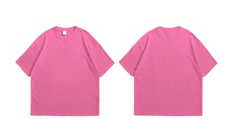 Oversize Charity Pink t-shirt front and back background transparent Oversized Black T Shirt, Mock Up T Shirt, Oversized White T Shirt, T Shirt Front And Back, Plain Tee Shirts, Back Background, Png Clothes, Pink Tee Shirt, Pink Png